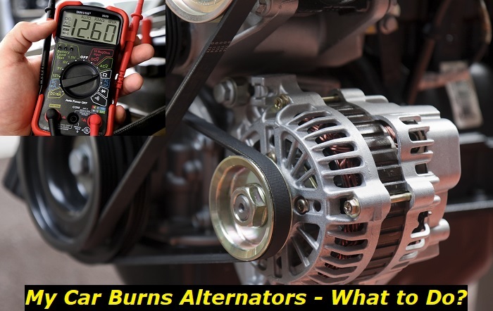 car keeps burning alternators